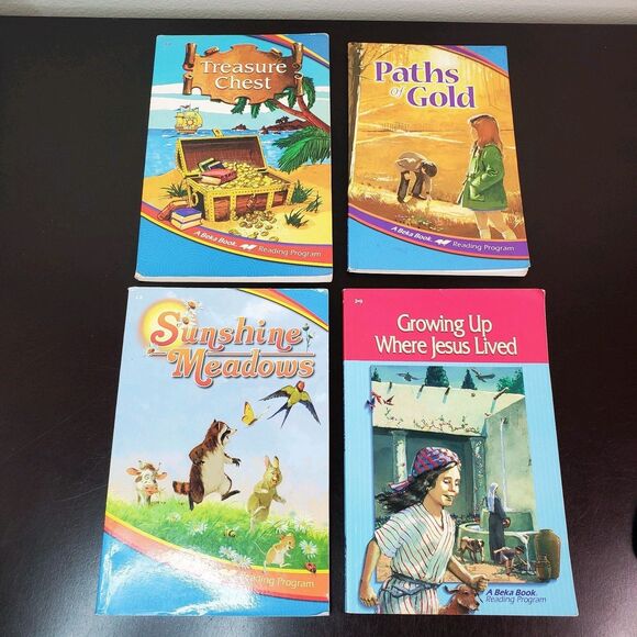 Abeka Homeschool 2nd Grade Readers (Lot Of 4) A Beka Books 2.2, 2.5, 2.6, 2.9 - Picture 1 of 13